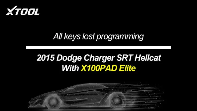 2015 Dodge Charger SRT Hellcat with X100PAD Elite