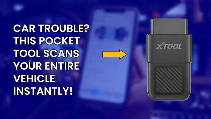 Car Trouble? A30X – Pocket-Sized Diagnostic Tool Scans your Entire Vehicle Instantly!