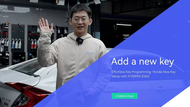 CIVIC Key Programming Made Easy! Add Keys with X100PAD ELITE2 | Step-by-Step Guide
