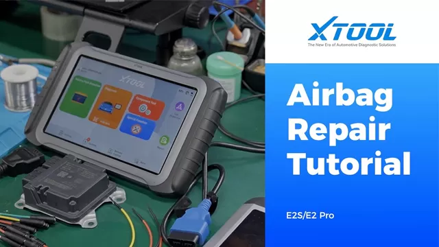 Diagnose EV Airbags in Minutes with E2 Pro & E2S!