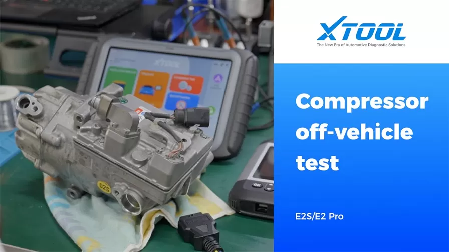 E2 Pro & E2S Compressor Diagnostic Test | XTOOL EV Diagnostic Tools