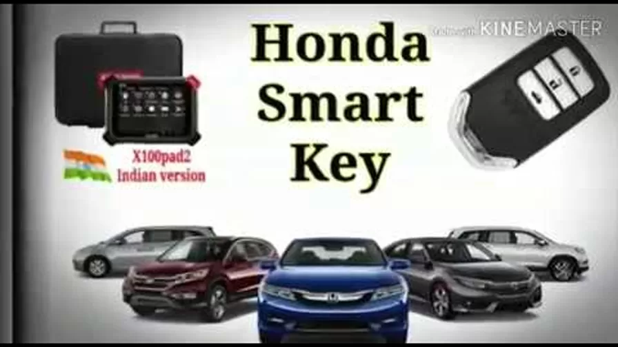 Honda Smart Key Programming with X100PAD 2 from XTOOL