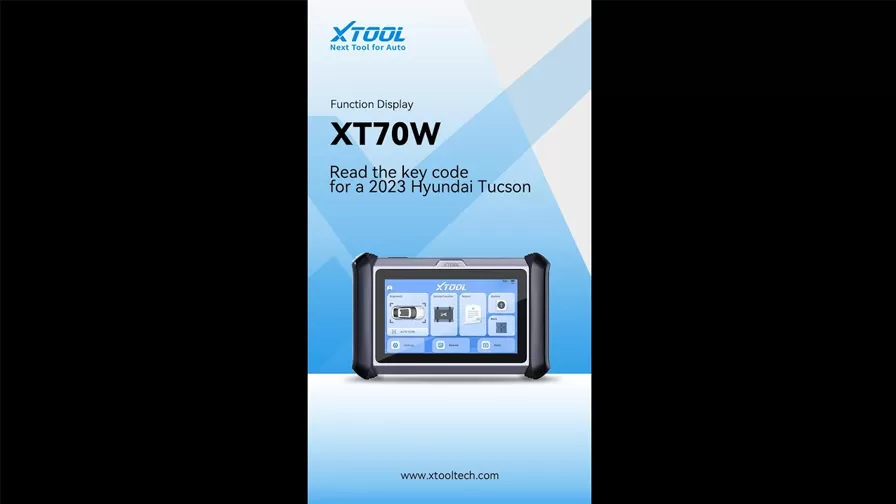 Master 2023 Hyundai Tucson Password Reading with XT70W – Fast & Easy!