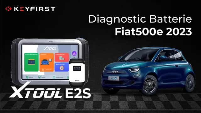 Tuto Diagnostic Batterie Fiat 500e 2023 - 100% Électrique | Keyfirst