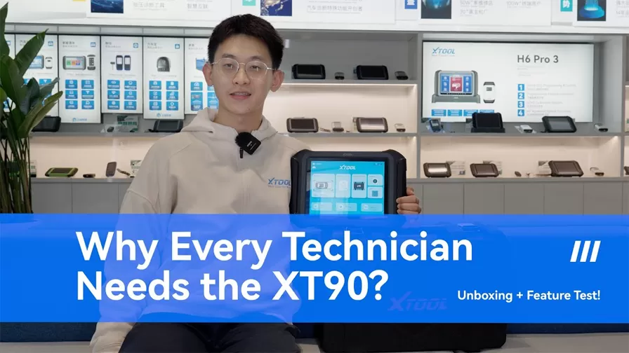 Unboxing Showing & Features Explained of Automotive Diagnostic Tool XT90 | XTOOL