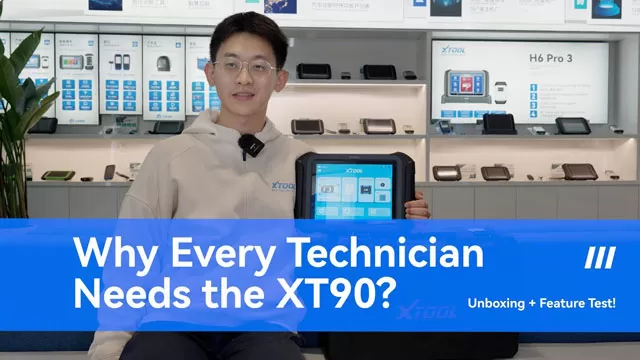 Unboxing Showing & Features Explained of Automotive Diagnostic Tool XT90 | XTOOL
