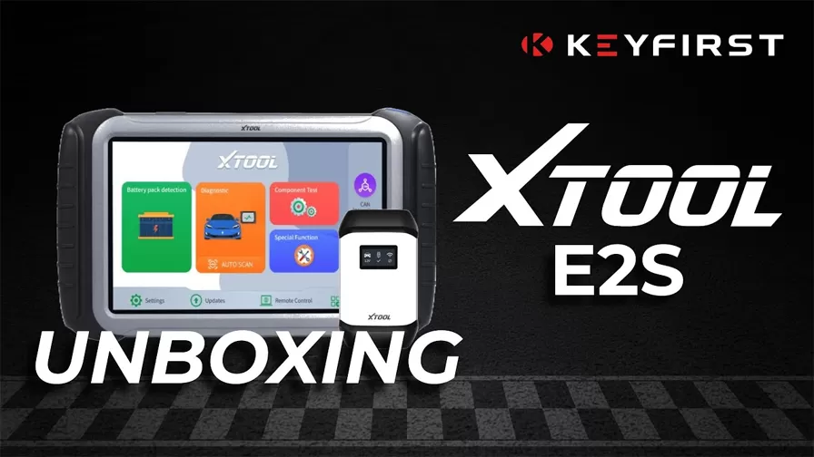 Unboxing XTOOL E2S Valise Diagnostic Batterie Véhicules Hybride et Electriques | Keyfirst