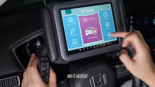 X100PAD Elite AKL Smart Key 2023 Honda Civic 50