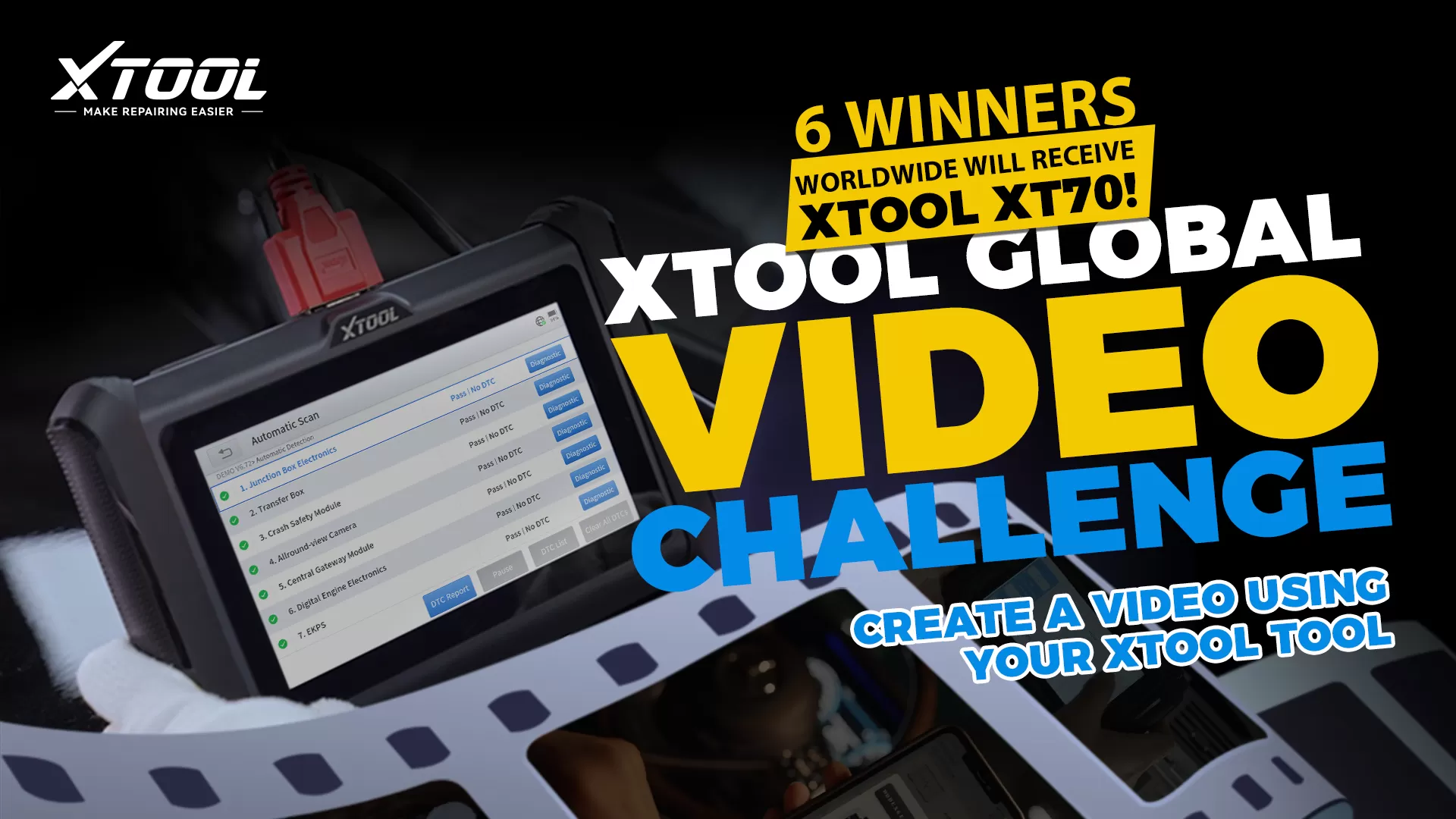 XTOOL Video Creator Campaign-Show Your Skills, Share Your Expertise!