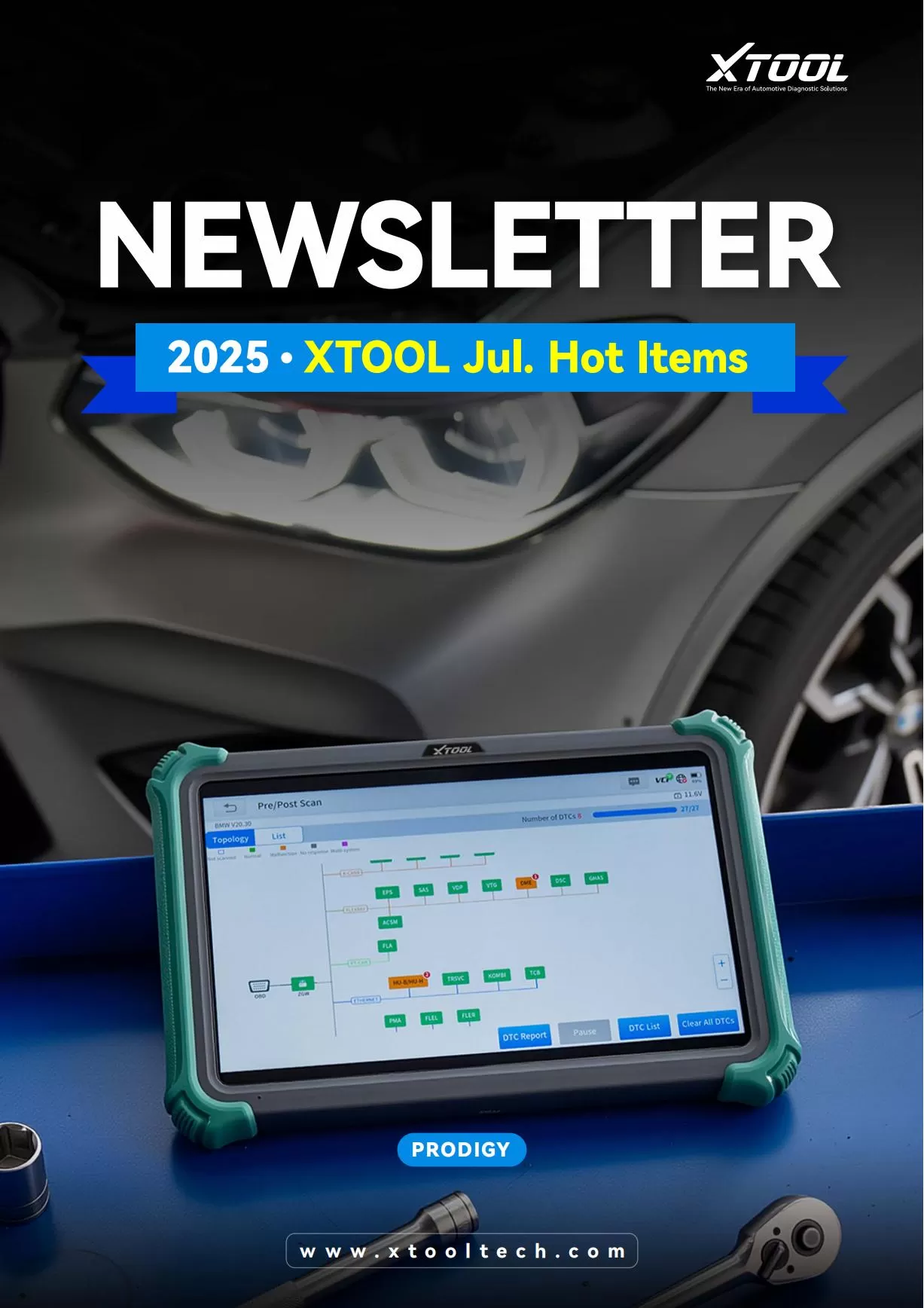 XTOOL Monthly Newsletter | 2025 Jul.