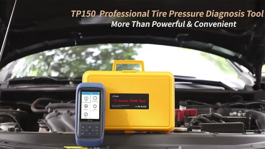 XTOOL TP150 Tire Pressure Diagnosis Tool Operation Video