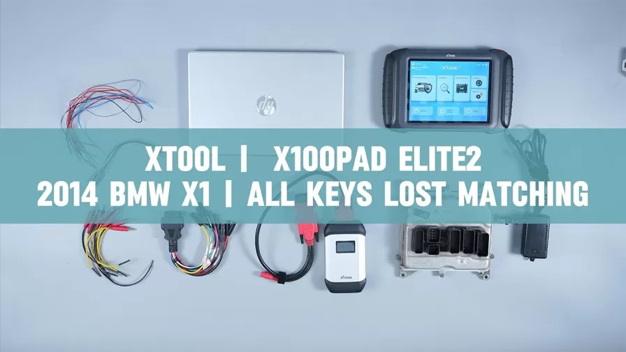 XTOOL | X100PAD ELITE 2 All Key Lost Matching for 2014 BMW X1
